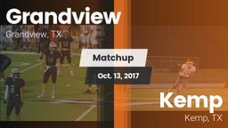 Matchup: Grandview High vs. Kemp  2017