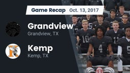 Recap: Grandview  vs. Kemp  2017