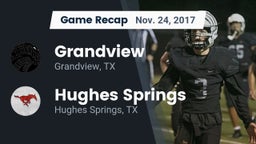 Recap: Grandview  vs. Hughes Springs  2017