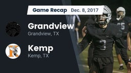 Recap: Grandview  vs. Kemp  2017