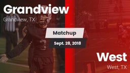 Matchup: Grandview High vs. West  2018
