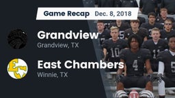 Recap: Grandview  vs. East Chambers  2018