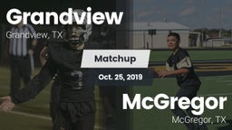 Matchup: Grandview High vs. McGregor  2019
