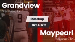 Matchup: Grandview High vs. Maypearl  2019