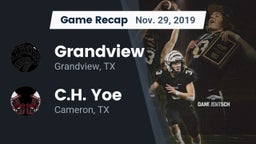 Recap: Grandview  vs. C.H. Yoe  2019