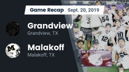 Recap: Grandview  vs. Malakoff  2019