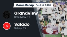 Recap: Grandview  vs. Salado   2020