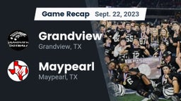 Recap: Grandview  vs. Maypearl  2023