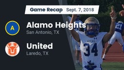 Recap: Alamo Heights  vs. United  2018