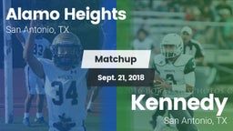 Matchup: Alamo Heights High vs. Kennedy  2018