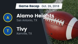 Recap: Alamo Heights  vs. Tivy  2018