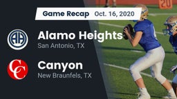 Recap: Alamo Heights  vs. Canyon  2020