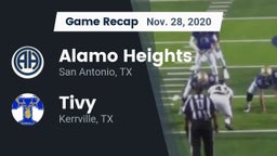 Recap: Alamo Heights  vs. Tivy  2020
