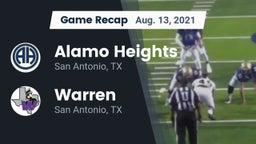 Recap: Alamo Heights  vs. Warren  2021