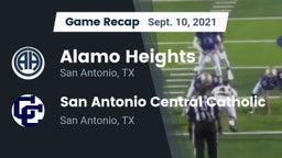 Recap: Alamo Heights  vs. San Antonio Central Catholic  2021