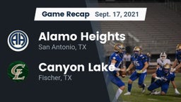 Recap: Alamo Heights  vs. Canyon Lake  2021