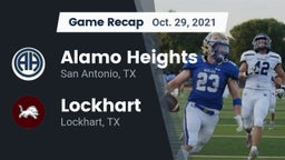 Recap: Alamo Heights  vs. Lockhart  2021