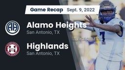 Recap: Alamo Heights  vs. Highlands  2022
