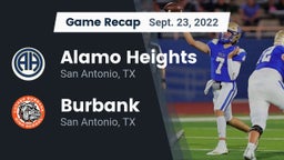 Recap: Alamo Heights  vs. Burbank  2022