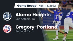Recap: Alamo Heights  vs. Gregory-Portland  2022
