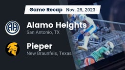 Recap: Alamo Heights  vs. Pieper  2023