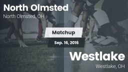 Matchup: North Olmsted High vs. Westlake  2016