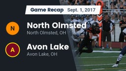 Recap: North Olmsted  vs. Avon Lake  2017