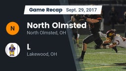 Recap: North Olmsted  vs. L 2017