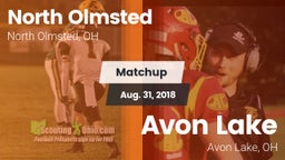 Matchup: North Olmsted High vs. Avon Lake  2018