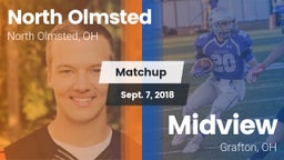 Matchup: North Olmsted High vs. Midview  2018