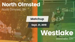 Matchup: North Olmsted High vs. Westlake  2018