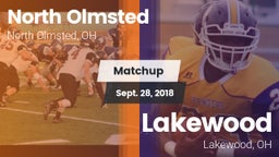 Matchup: North Olmsted High vs. Lakewood  2018