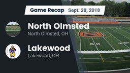 Recap: North Olmsted  vs. Lakewood  2018