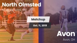 Matchup: North Olmsted High vs. Avon  2019