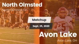 Matchup: North Olmsted High vs. Avon Lake  2020