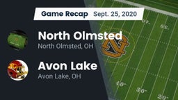 Recap: North Olmsted  vs. Avon Lake  2020