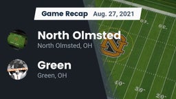 Recap: North Olmsted  vs. Green  2021
