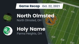 Recap: North Olmsted  vs. Holy Name  2021