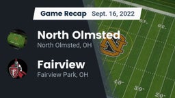 Recap: North Olmsted  vs. Fairview  2022