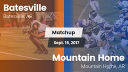 Matchup: Batesville High vs. Mountain Home  2017