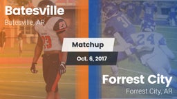 Matchup: Batesville High vs. Forrest City  2017