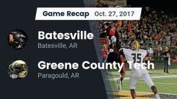 Recap: Batesville  vs. Greene County Tech  2017