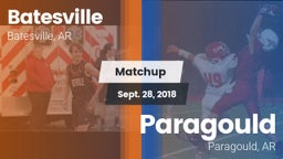 Matchup: Batesville High vs. Paragould  2018