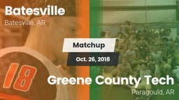 Matchup: Batesville High vs. Greene County Tech  2018