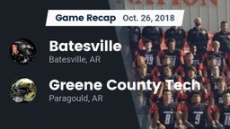 Recap: Batesville  vs. Greene County Tech  2018