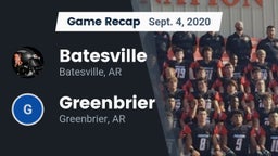 Recap: Batesville  vs. Greenbrier  2020