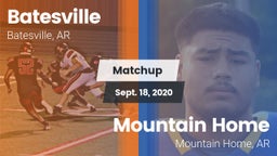Matchup: Batesville High vs. Mountain Home  2020
