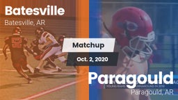 Matchup: Batesville High vs. Paragould  2020