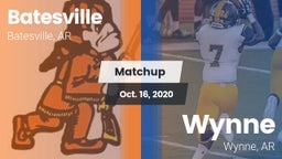 Matchup: Batesville High vs. Wynne  2020