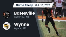 Recap: Batesville  vs. Wynne  2020